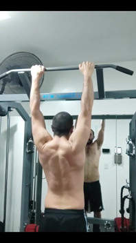 You Suck My Dick After Doing Pull-ups on the Rack?