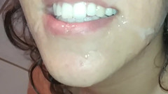 Minhaesposaparaoutro: Gospodyni ssanie męża przyjaciel Robi głębokie gardło Ażl spust na...