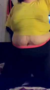 Bbwbootyful, strip-tease, danse en trémousse mon gros cul