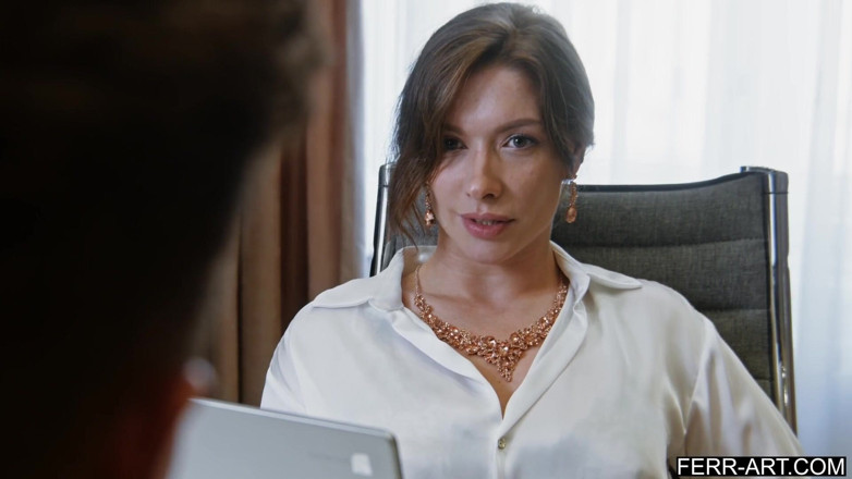 Ferr-Art: Lesbian Accountant Discovers She Loves Sucking Dick Gets Creampied - Sata...
