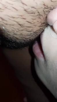 She Licked Her Ass for the First Time and Then Her Pussy to Orgasm - Lesbian-illusion