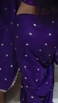 Hot Indian Wife in a Hotel Room with Her Boss