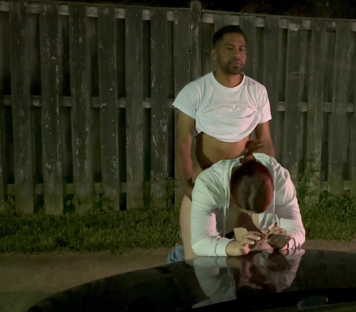 Darrenblazeent: Hot MILF Rose Gets Plowed Outside and on Her Car...