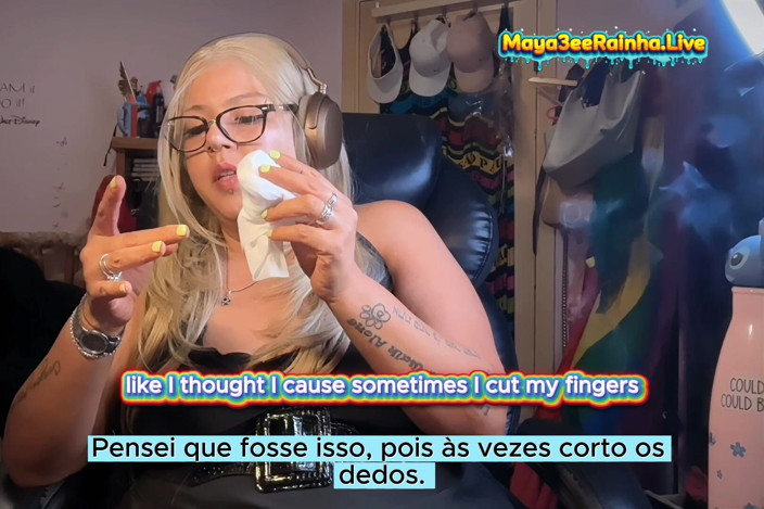 Goddess Maya3ee Rainha: Good Night Goddess - Chain Smoking and Unwinding