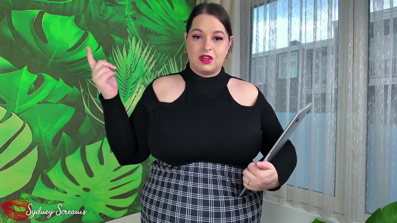 Sydney screams fetish: Panty's voetaanbidding en je baas neuken