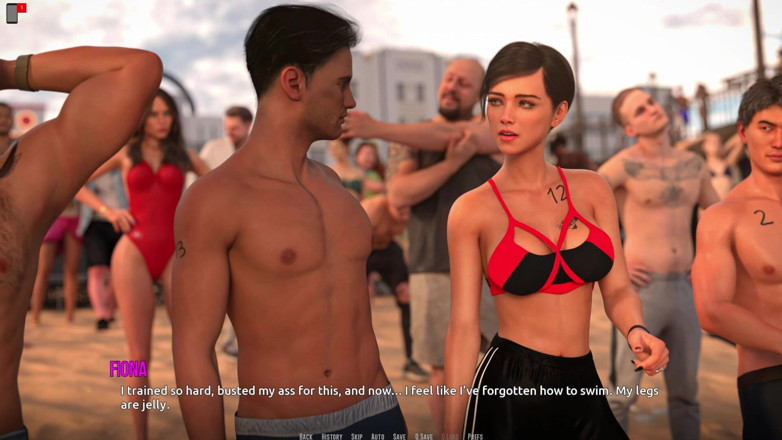 3D Cartoon Porn: Dominos Beach 18: Tryouts Rounds 1-2 (sfw)