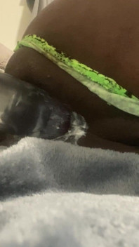 Practicing My Nine Inch Dildo for the First Bigger Dick Than Mine Part 4