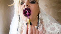 Goddess Celine: Femdom Szminka Sexkisses