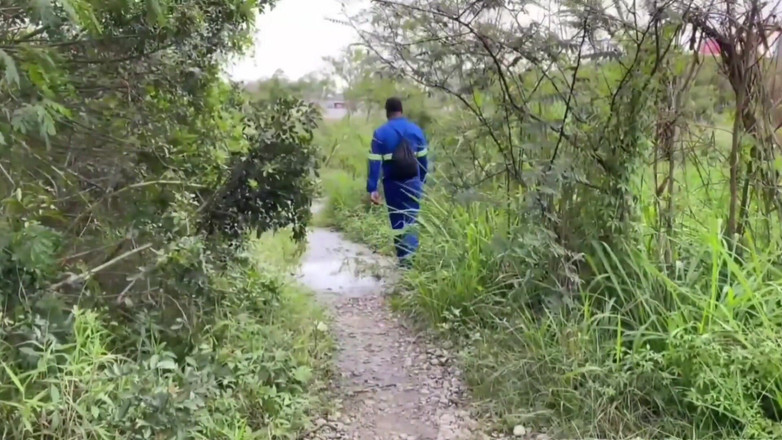 The Black Hunterr: A Worker Passed Through the Park and Received a Blowjob.