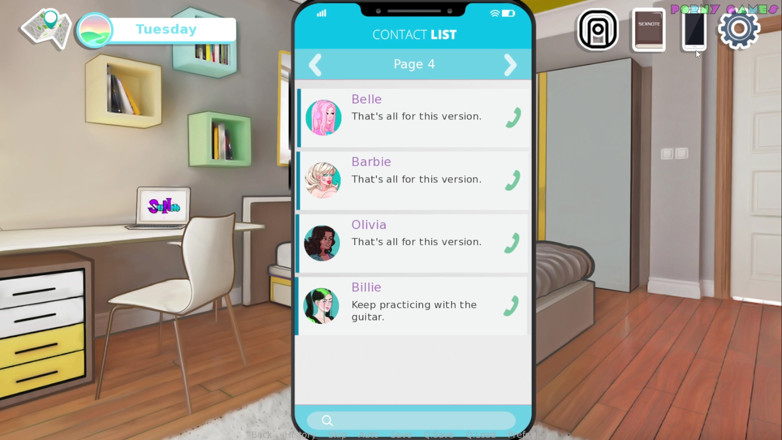 Porny Games: Sexnote by Jamliz 0.25 - Sex Rehersal and Singing Training 2