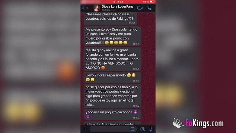 FAKings: DiosaLola: una dea spagnola che vuole mostrarci le sue tette...