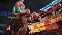 Game of Lust 3D: Busty 3D Azula Blowjob and Fuck