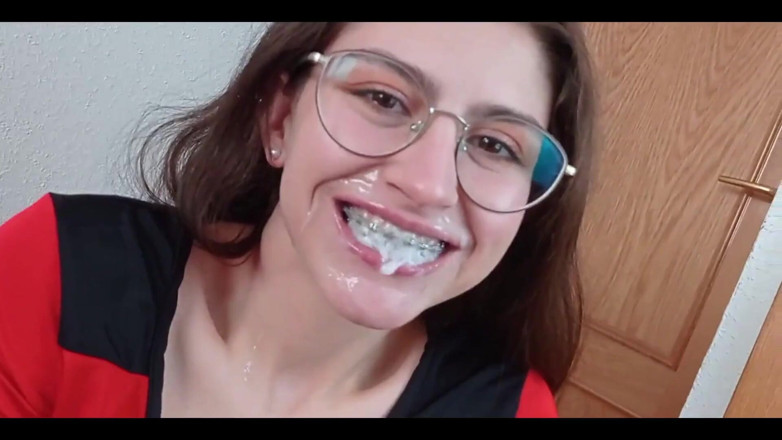 Shanaxnow: Please Cum on My Braces Dirty Talking Teen Blowjob. Shanaxnow
