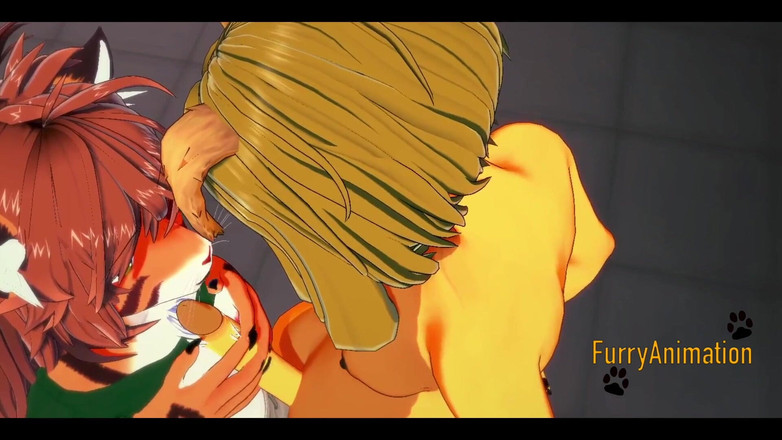 Yaoitube: Pelosa futanari Hentai 3D - futanari e tiger girl pompino e scopate...