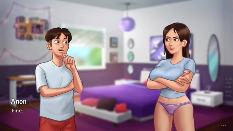 Xr Gamer: Anon Pays to See Jenny's Big Boobs - Summertime Saga Gameplay