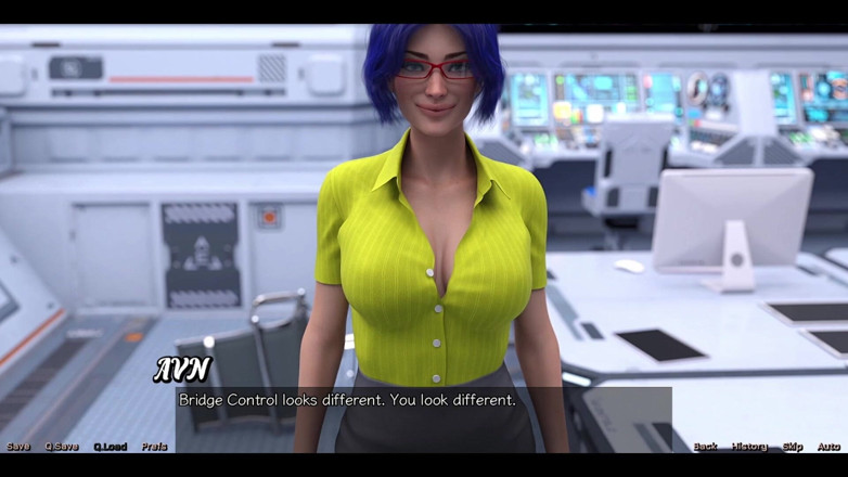 AVN Teller: Stranded in Space - Blue Haired Big Tits MILF Wants to...