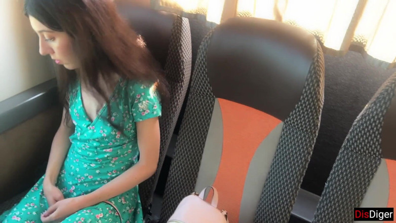 Dis Diger: Crazy Man Takes Out His Cock on Public Bus - but...