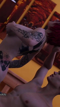 Lust Academy 81: ออดรีย์ดูดควยแล้วขย่มควยเจมส์บนเตียง