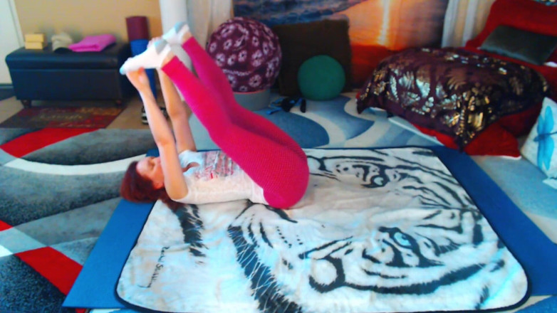 Aurora Willows: Hip opener work intermediate workout