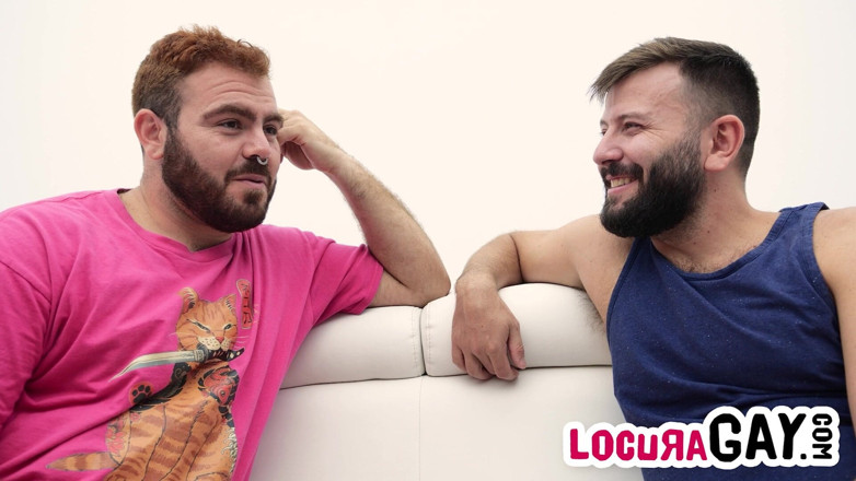 ScruffyStocky: Tiefes zungenanal, ohne gummi gebohrt, mund voller ladung