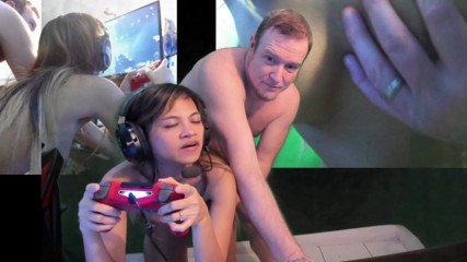 SexyGamingCouple: Jeu à 3 caméras et baise en levrette