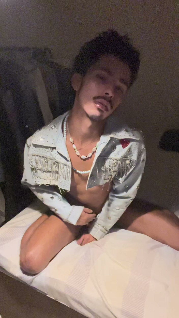 The Vicious Gabe: Little Bitch Jerking off Talking Bitching and Showing His Feet