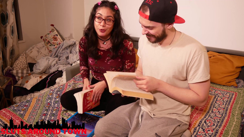 Sluts Around Town: Study buddies turn to fuck buddies
