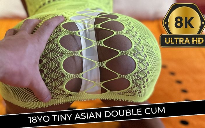 AsianSexVR: 18-річна азіатська tinny отримує подвійну сперму