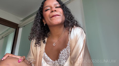 Goddess Luna Law: Satin JOI