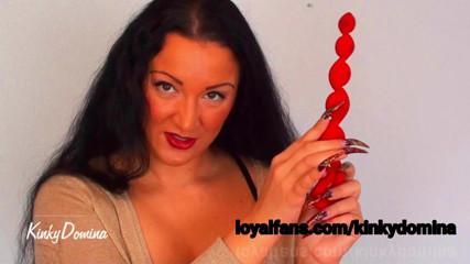 KinkyDomina: Trening analny dla mojej maminsynek