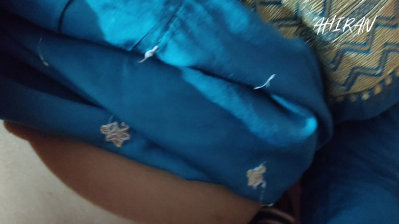 Aahan Ahiran: Huge Belly Deep Navel Forplay with Her Boyfriend and Insert...