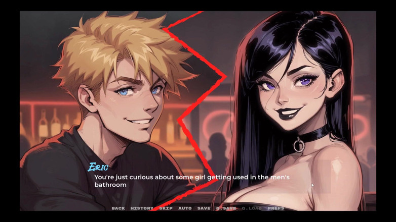 Cumming Gaming: My New Girlfriend [ Taboo Hentai Game ] Ep.40 Goth Girl Blowbang...