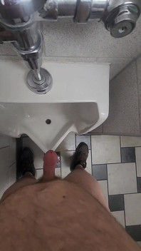 Very Naked in a Bathroom