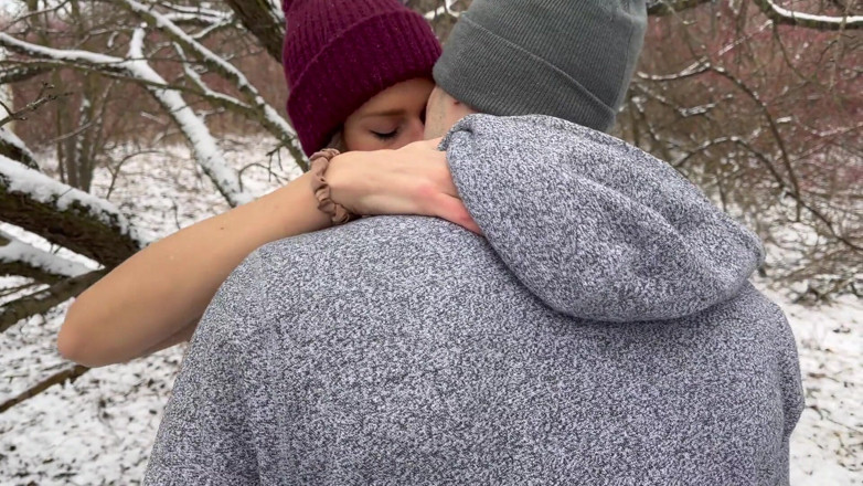 Serenity Cox: Wife Gets Huge Double Creampie in Snow Storm From Husband...