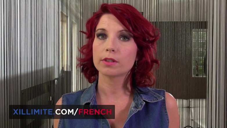 French girls at work: Threesome with the driving school inspector