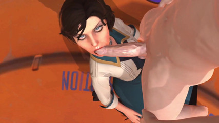 Wraith ward: Bioshock elizabeth pompino e sborrata: parodia di bioshock
