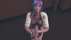 Waifu club 3D: Chloe price wichst deinen schwanz pOV