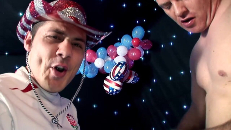 American Idol X: Hot American blonde bitch rides a massive hard cock