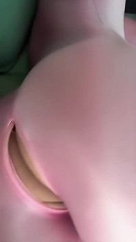 Dirtytalk Zentai sissy Femboy arschspiele und riesiges abspritzen