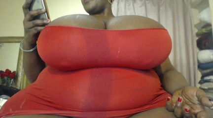 Legendary Booty Overdose: Ebony BBW Boobs Tease