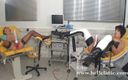 Rubber &amp; Clinic Studio - 1ATOYS: Dos zorras con pepinos y salchichas anal