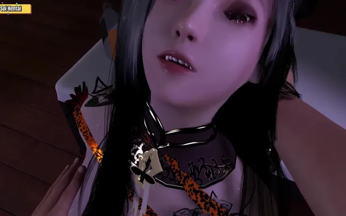 Soiyu Hentai: Deepthroat and Fuck the Hot Chick - Hentai 3D Uncensored V256