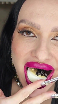 I Eat Black Caviar, Tease You with Extremely Long Stiletto Nails and Humiliate You