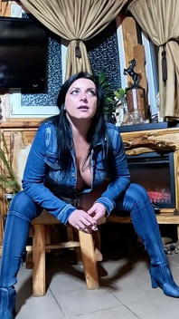 Smoking Jeans MILF Pee Fetish. Wet Denim Shorts, Dirty Talk and Multiple Orgasms