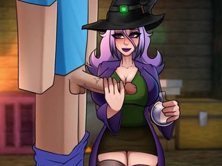 LoveSkySan69: Minecraft hentai cachonda artesanía - parte 18 - bruja quiere tu semen por...