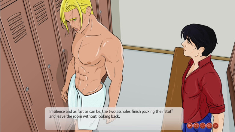 Femboy Maaya: Giving Hand to Kyle After His Bath Sarrowness