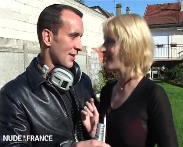 La France a Poil: Busty blonde slut in stockings gets her ass nailed and...