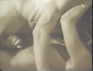 Vintage Usa: Niesamowita scena seksu w stylu vintage z paskudną blondynką