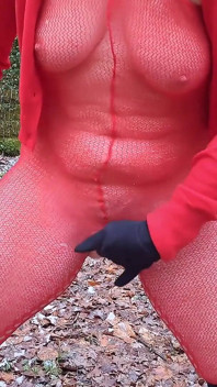 Red Bodystocking