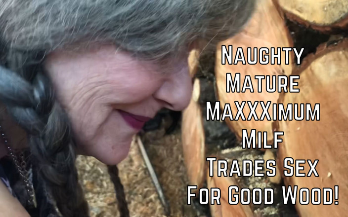 MaXXXimumMilf: Safada Madura Maxxximummilf Troca Sexo Por Boa Madeira!